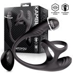 Kamber Plug Anal Vibracion y Waving 360º y Estimulador Testiculos